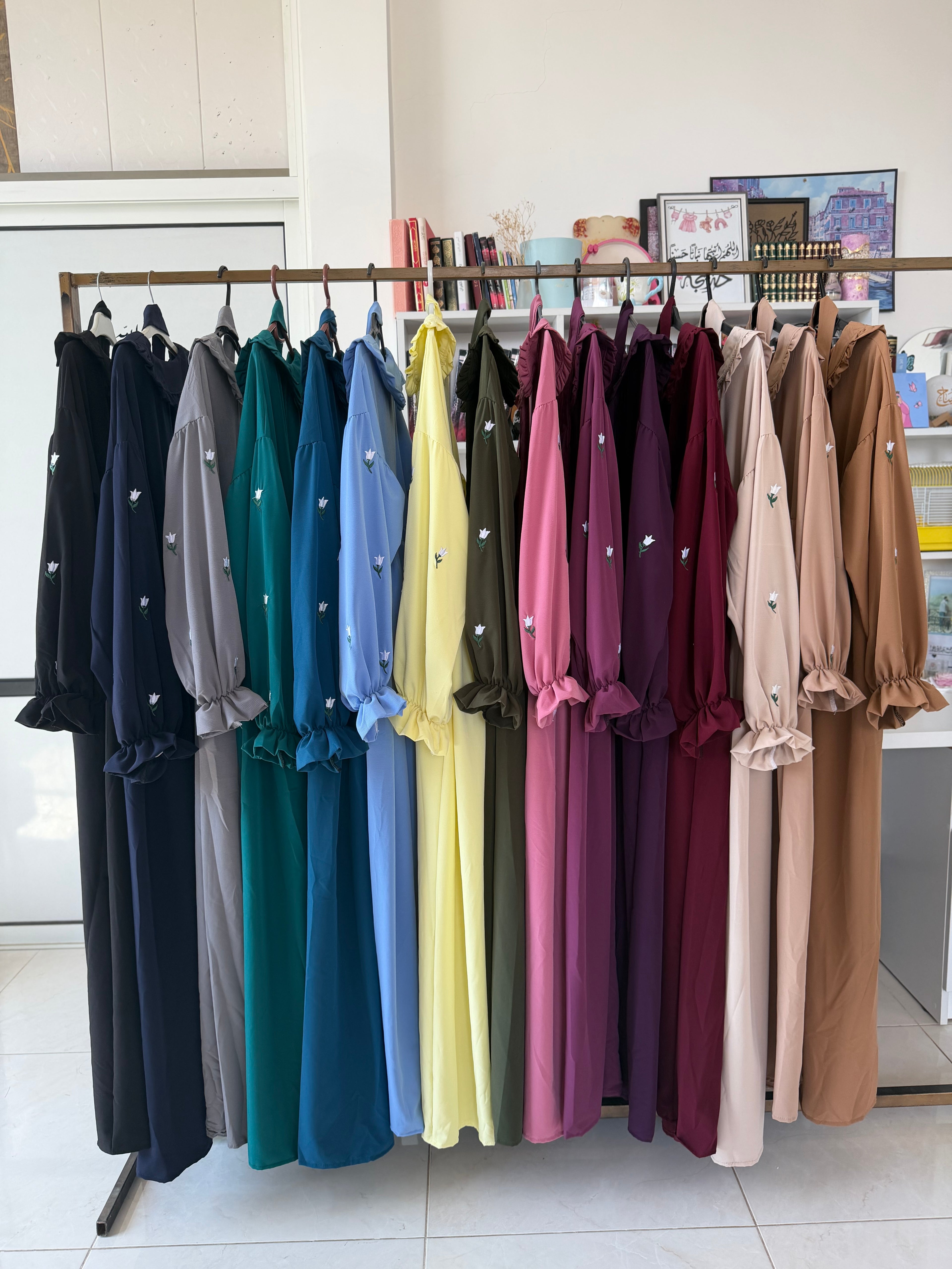فستان التوليب