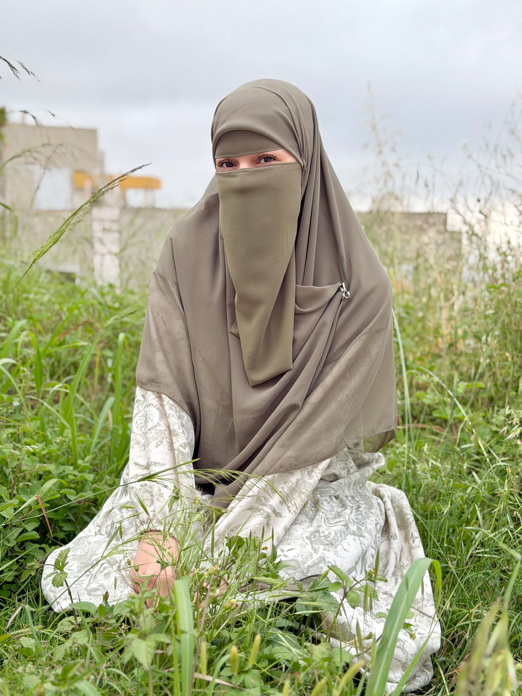 فستان منقوش