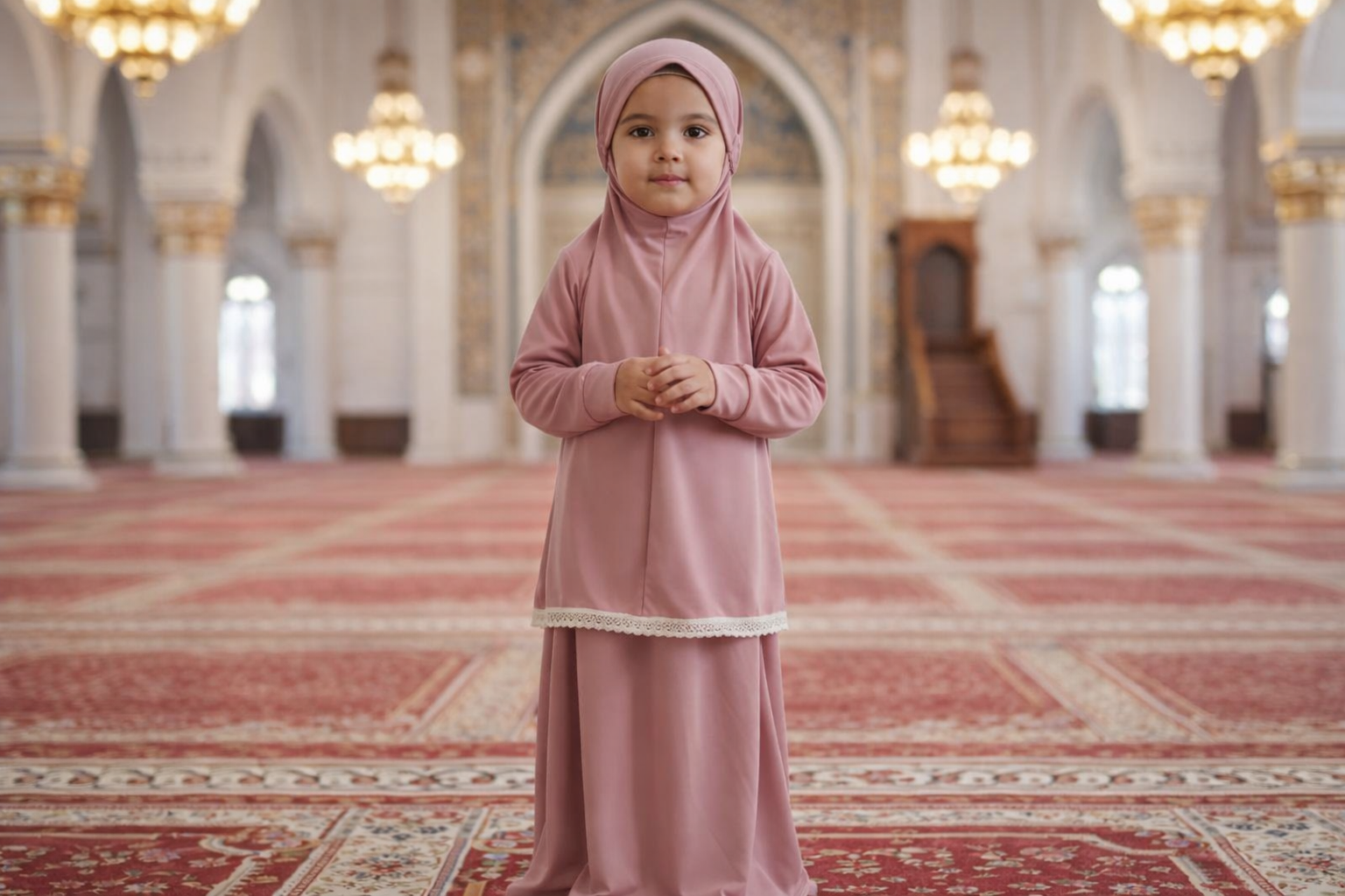 ثوب صلاة بناتي