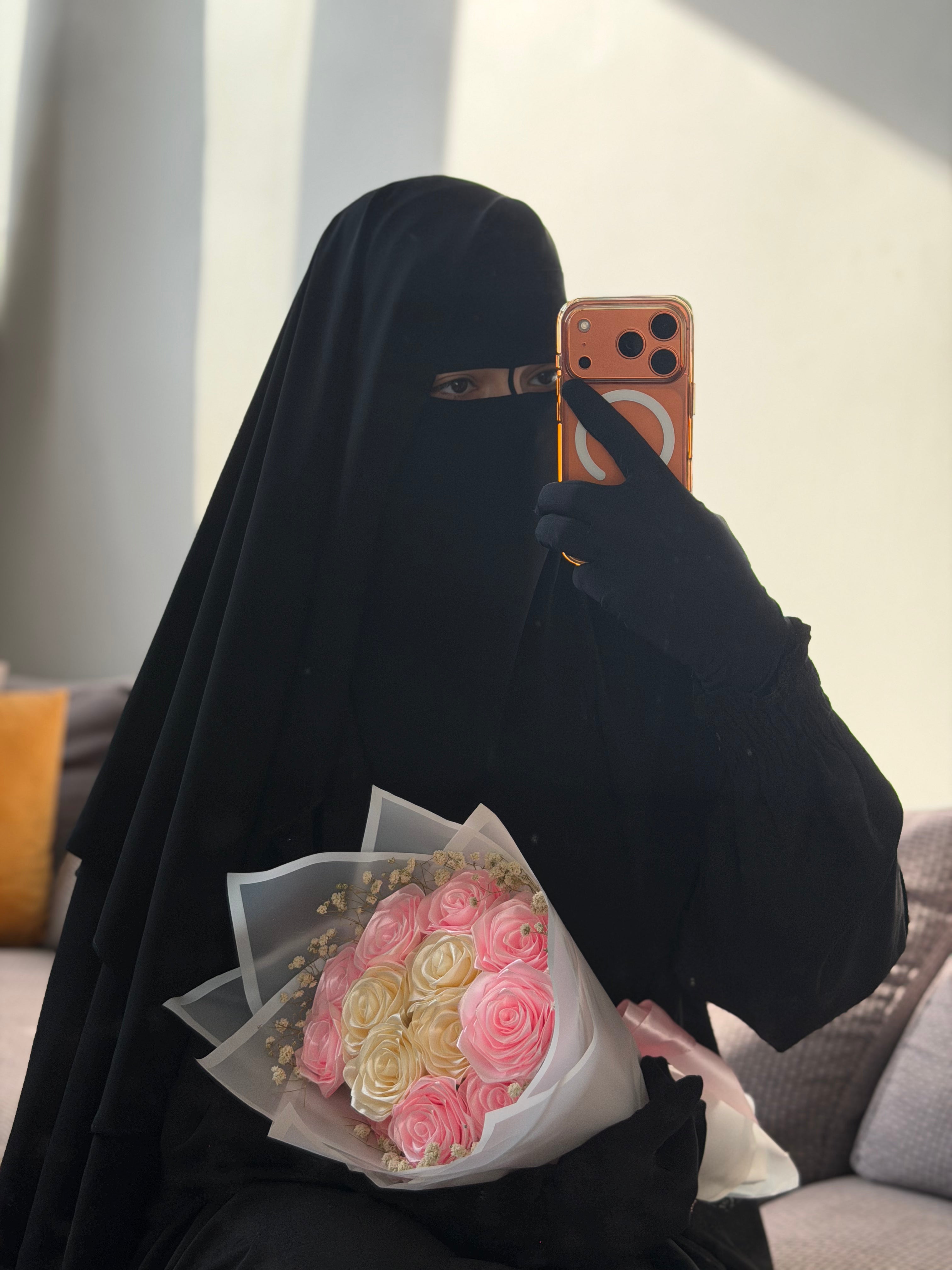 Layered Saudi Niqab
