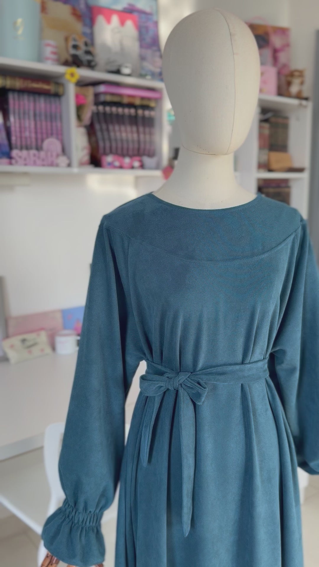 فستان تربل كلوش شمواه